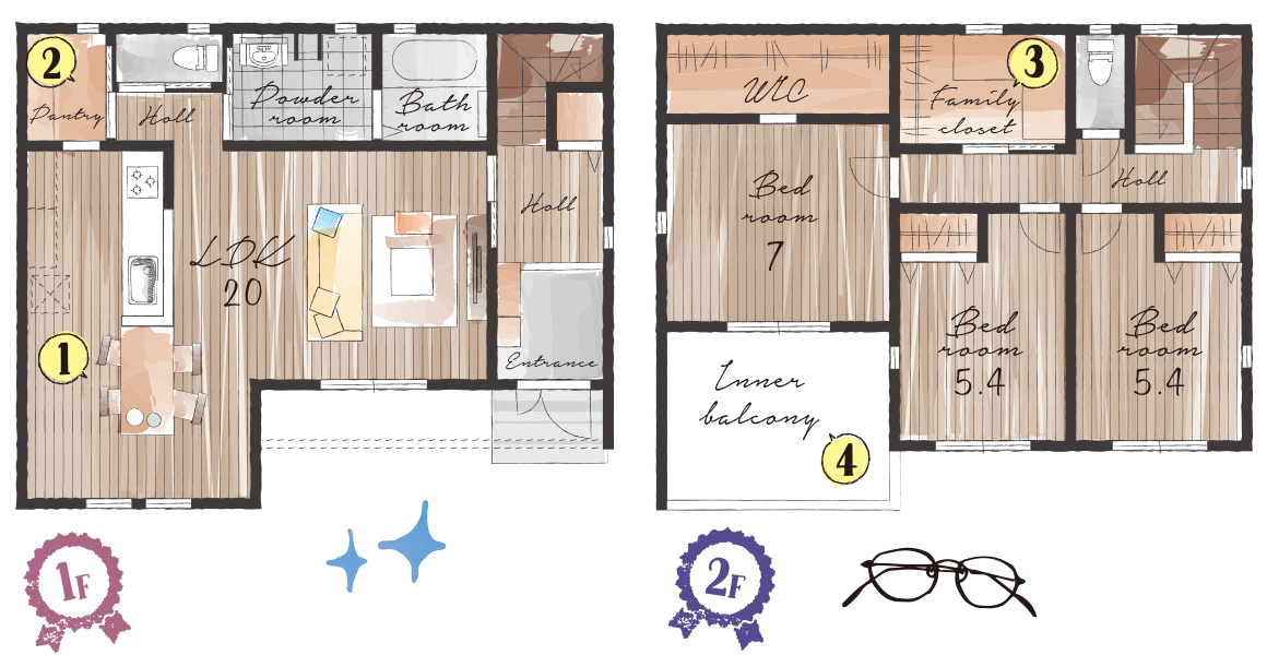 PLAN4　間取り図