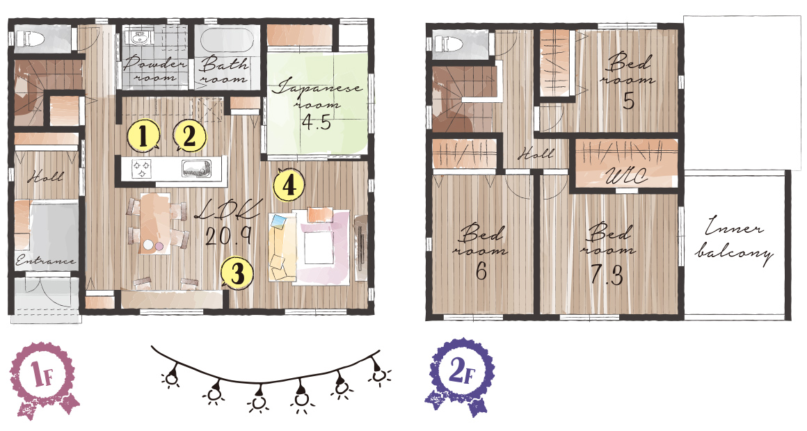 PLAN7　間取り図