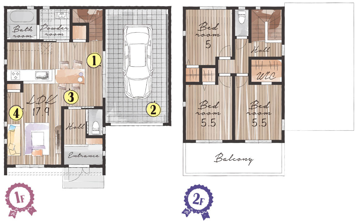 PLAN10　間取り図